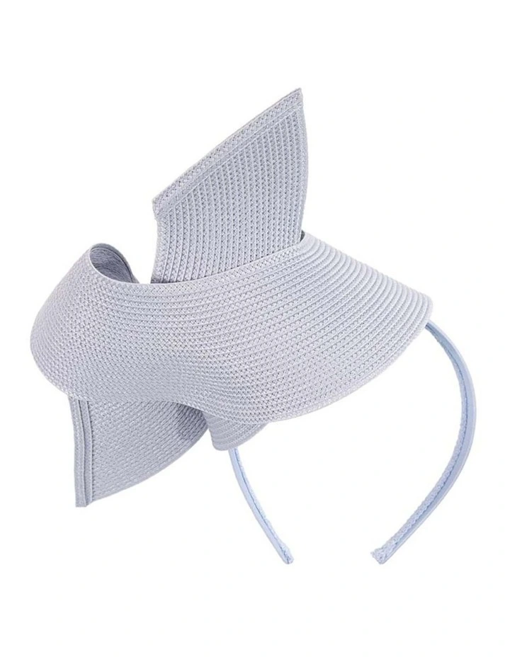 Modern light blue fascinator by Max Alexander MA839LBL image 5