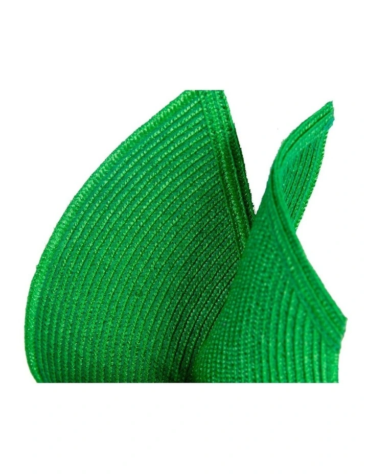 Green Sculptural Fascinator Headband by Max Alexander MA1022GRN image 2