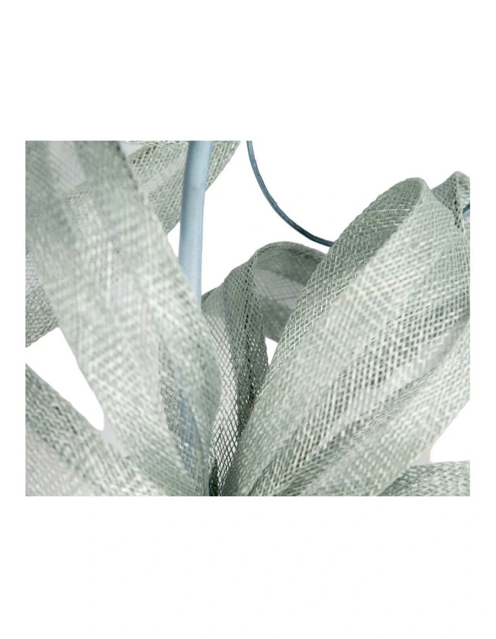 Light Blue Sinamay Fascinator by Max Alexander MA1020LBL image 2