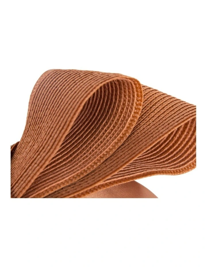 Rust Sculptural Bow Headband by Max Alexander MA1027RU image 2