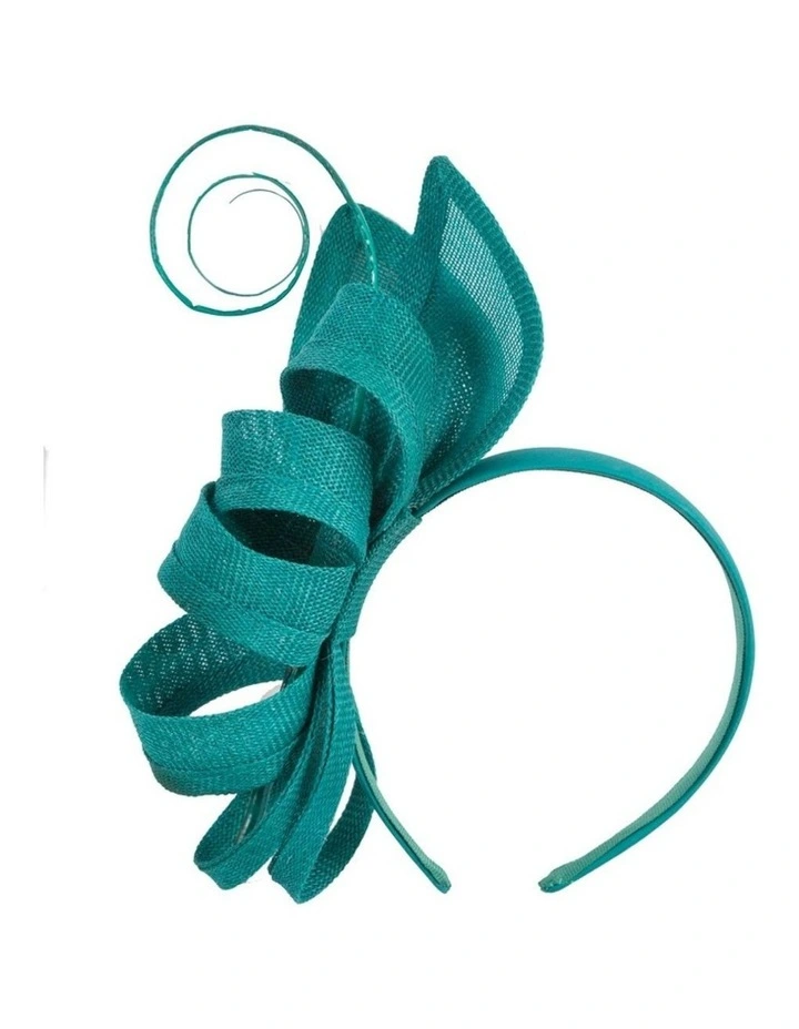 Teal Bow Fascinator by Max Alexander MA1030TE image 1