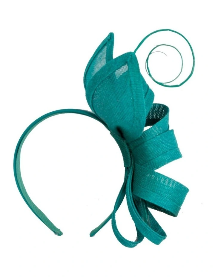 Teal Bow Fascinator by Max Alexander MA1030TE image 3