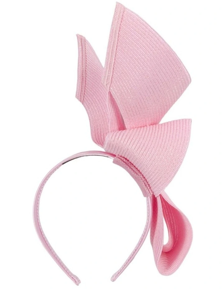 Pink Sculptural Fascinator Headband by Max Alexander MA1022PI image 3