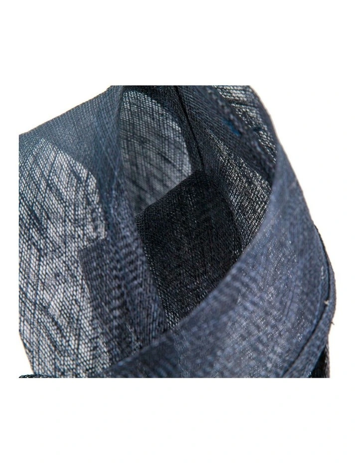 Navy Sinamay Fascinator by Max Alexander MA1014N image 2