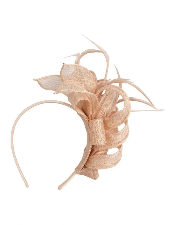 Blush Sinamay Fascinator by Max Alexander MA1024BLSH image 3