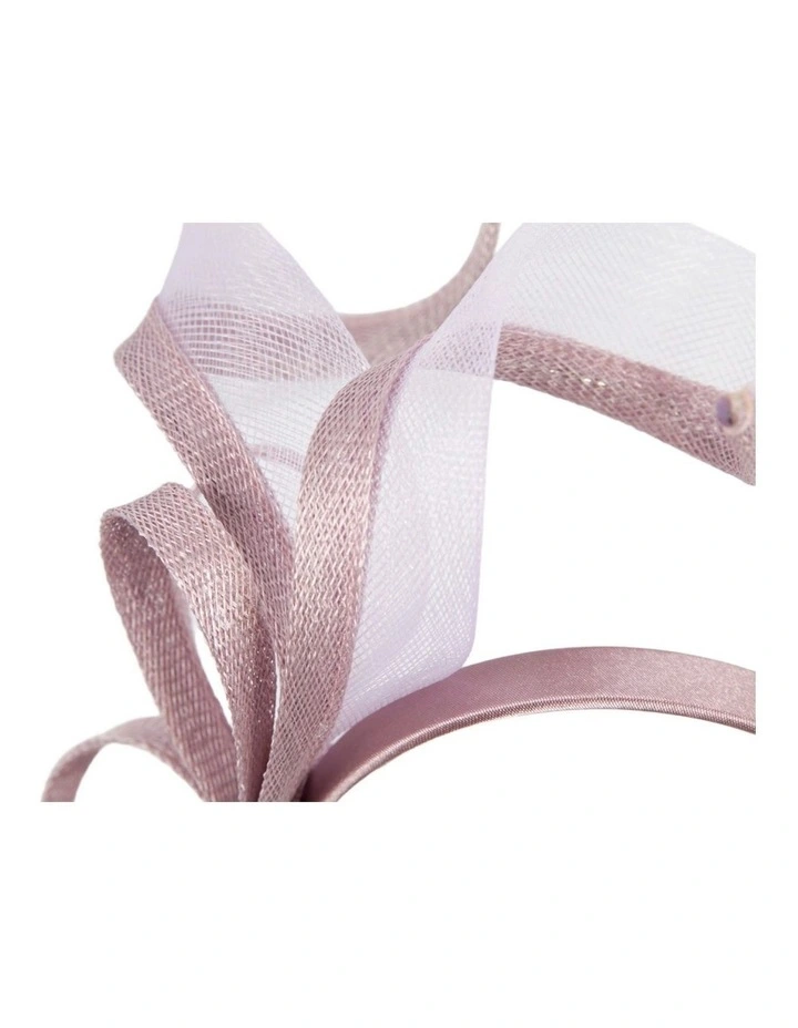 Petite Lilac Sinamay Fascinator by Max Alexander MA1028LI image 2
