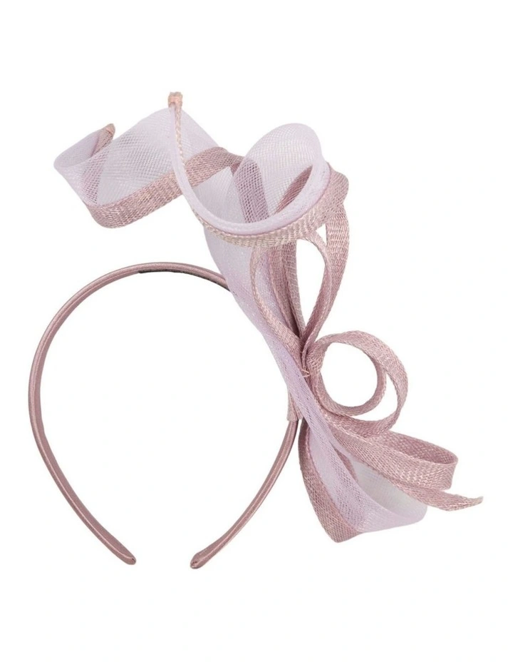 Petite Lilac Sinamay Fascinator by Max Alexander MA1028LI image 3