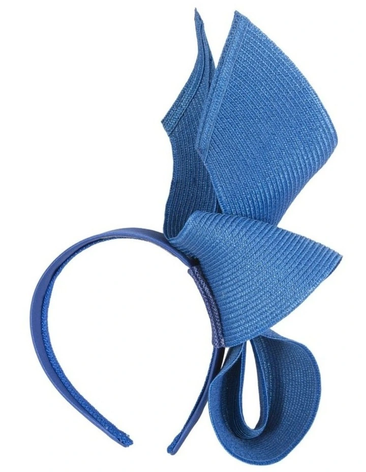 Royal Blue Sculptural Fascinator Headband by Max Alexander MA1022RB image 3