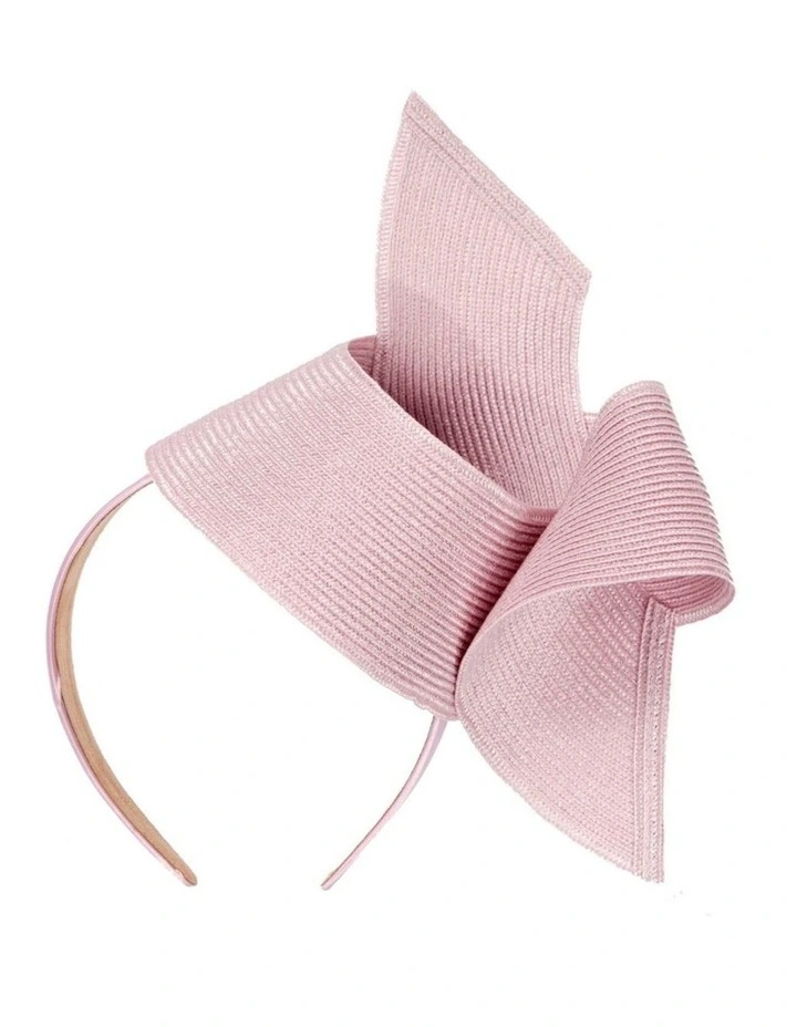 Modern dusty pink fascinator by Max Alexander MA839DP image 1