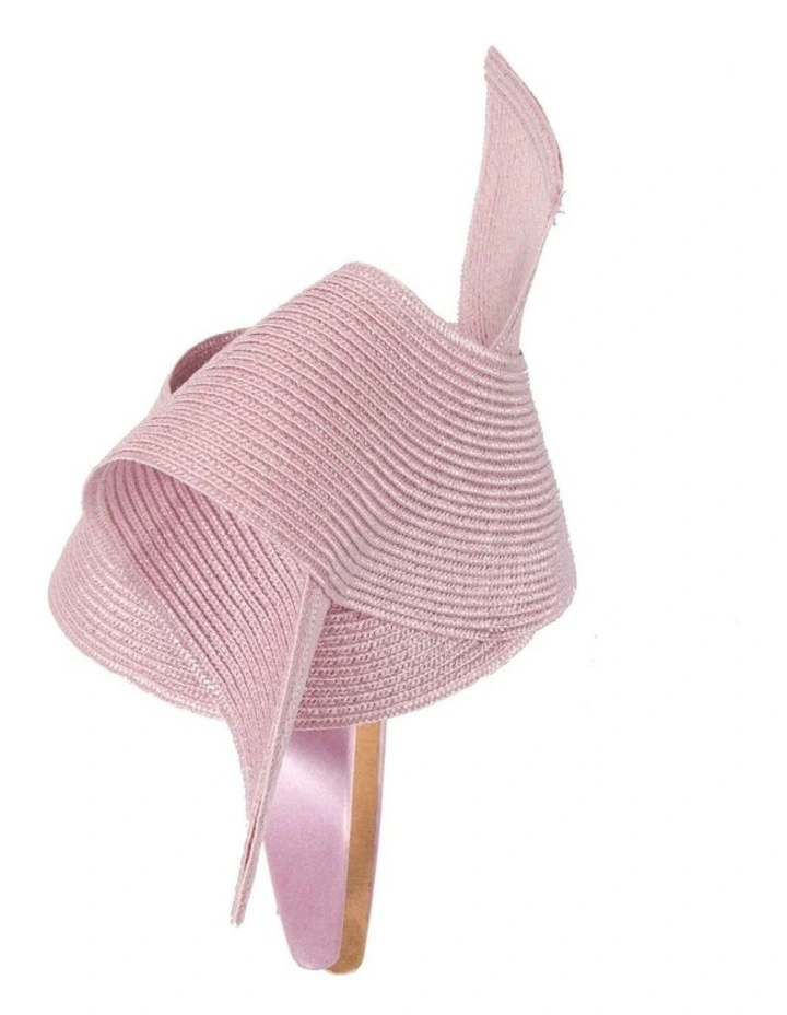 Modern dusty pink fascinator by Max Alexander MA839DP image 2