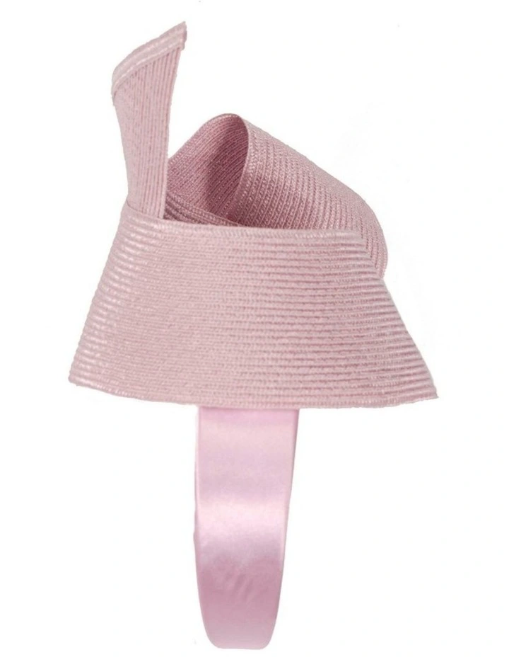Modern dusty pink fascinator by Max Alexander MA839DP image 3