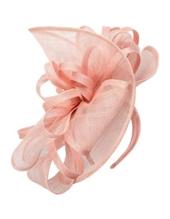 Pink Sinamay Fascinator by Max Alexander MA1002PI
