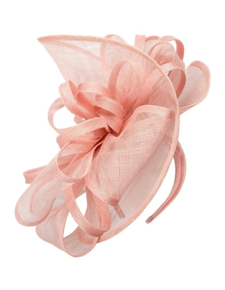 Pink Sinamay Fascinator by Max Alexander MA1002PI image 1