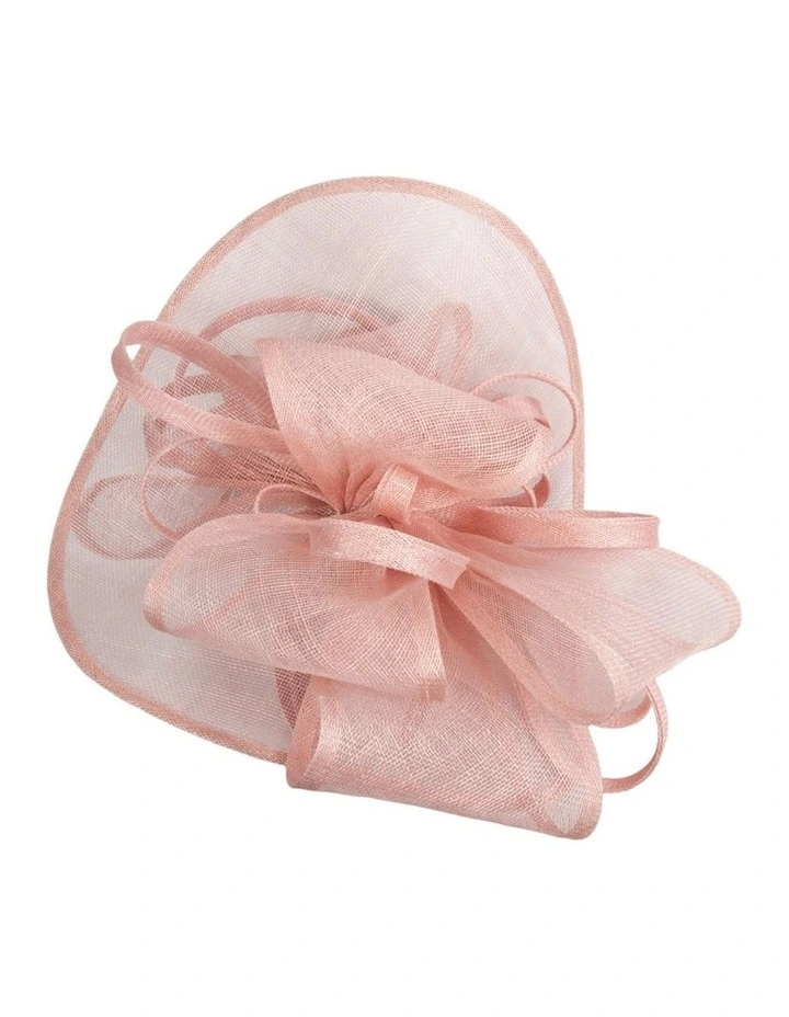 Pink Sinamay Fascinator by Max Alexander MA1002PI image 2