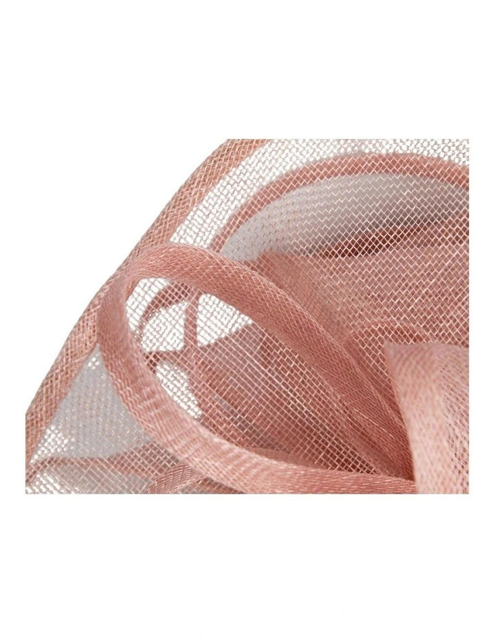 Pink Sinamay Fascinator by Max Alexander MA1002PI image 3