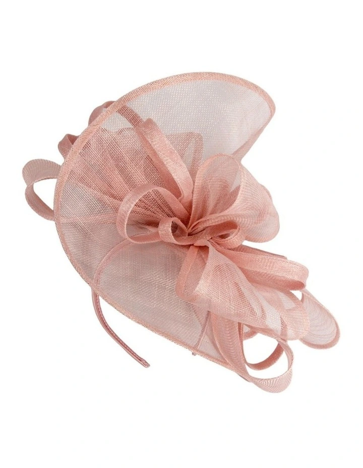 Pink Sinamay Fascinator by Max Alexander MA1002PI image 4