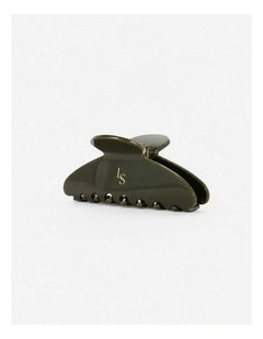 Classic Everyday Hairclip - Olive
