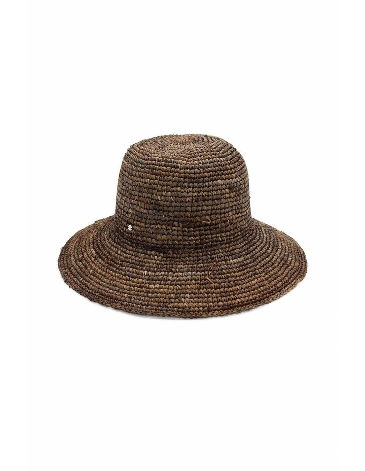 Alora Bucket Hat in Brown image 2