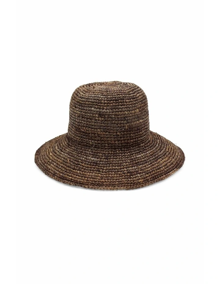 Alora Bucket Hat in Brown image 4