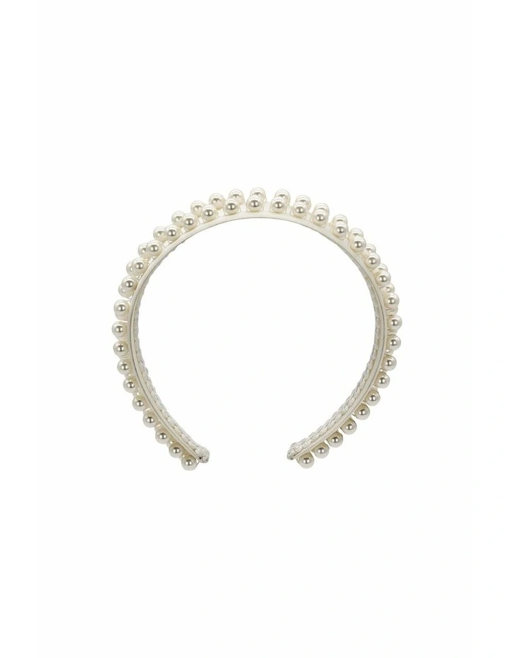 Raleigh Headband in White image 4
