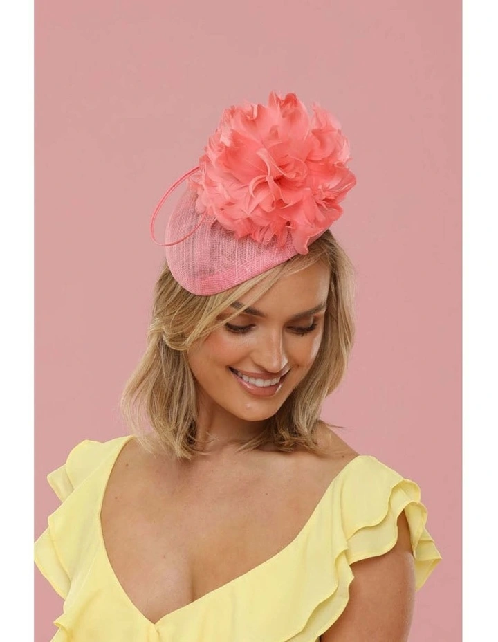 Elisabeth Fascinator in Candy image 1
