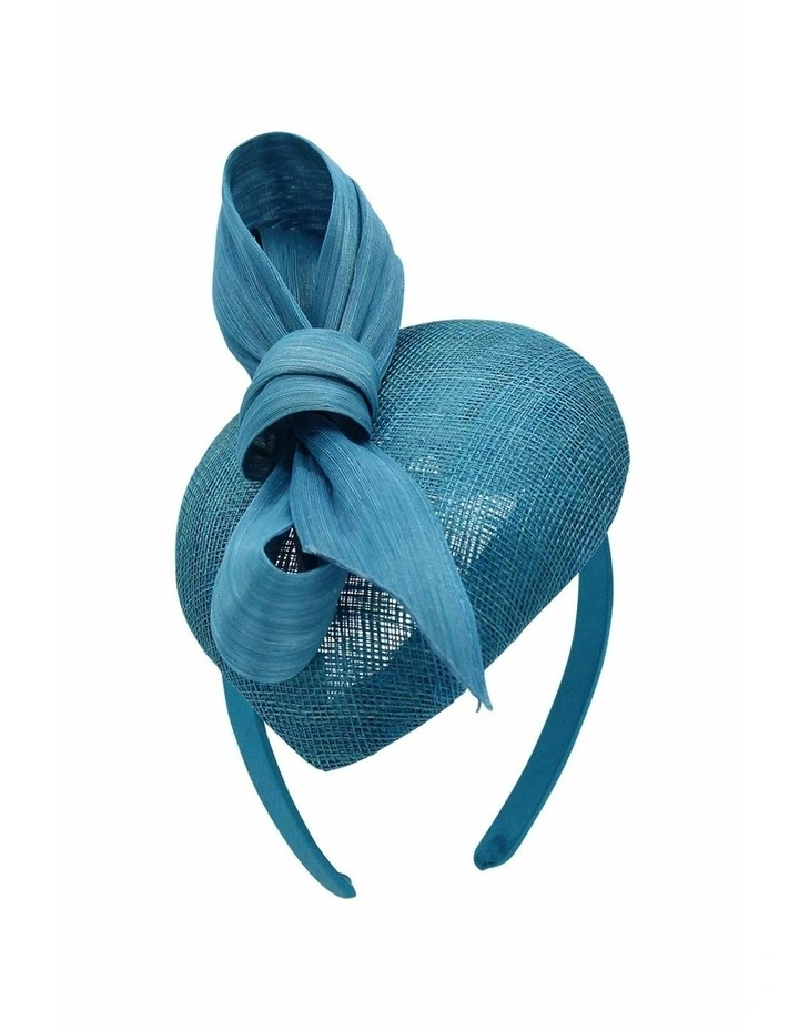 Rosie Fascinator in Teal Green image 2
