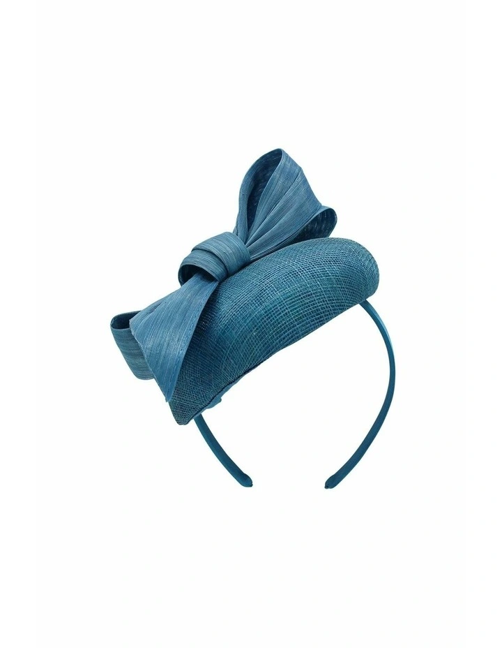 Rosie Fascinator in Teal Green image 3