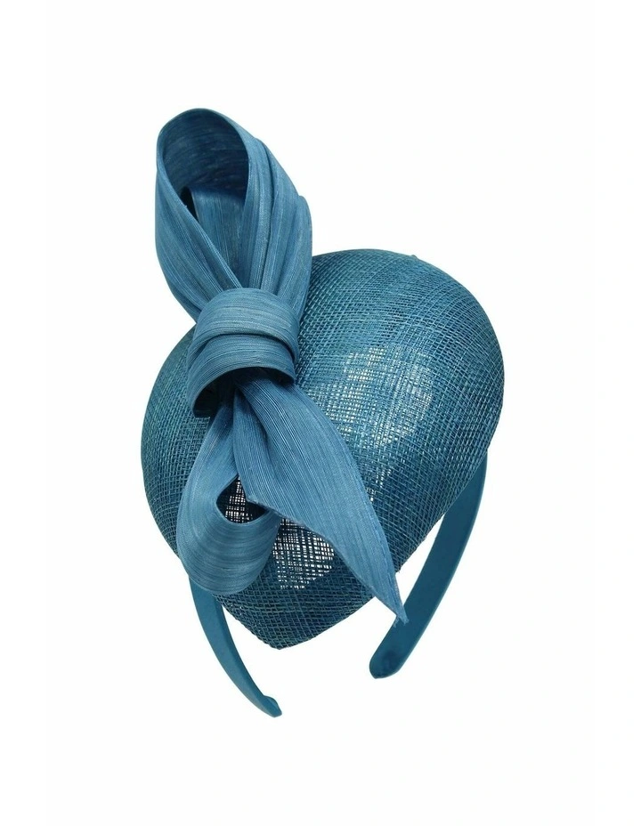 Rosie Fascinator in Teal Green image 4