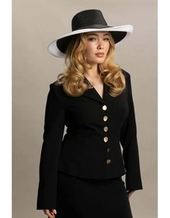 Aven Racewear Fedora in Black