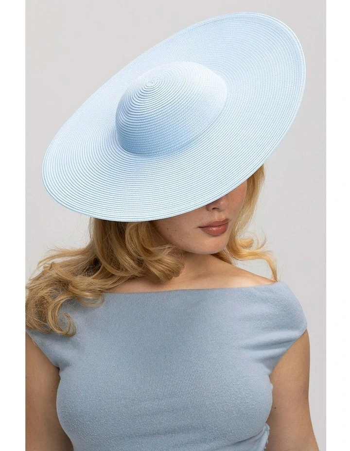 Mona Racewear Plate Hat in Blue image 6