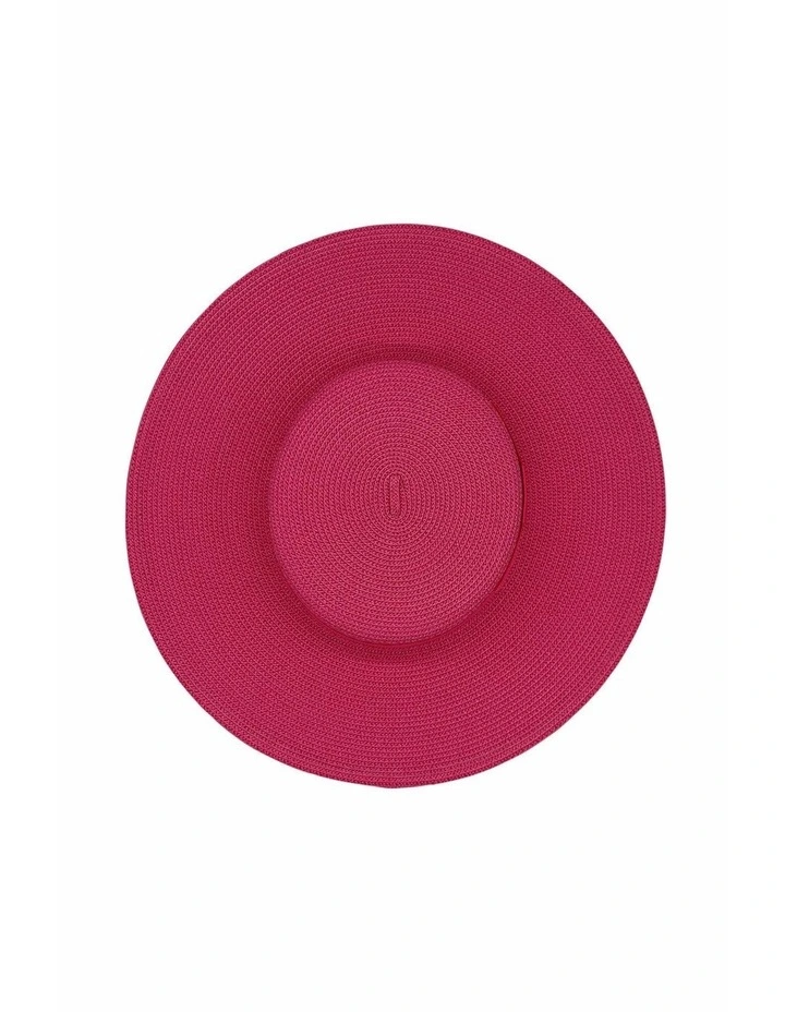 Macy Racewear Boater in Magenta Pink image 7