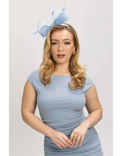 Sutton Fascinator in Blue