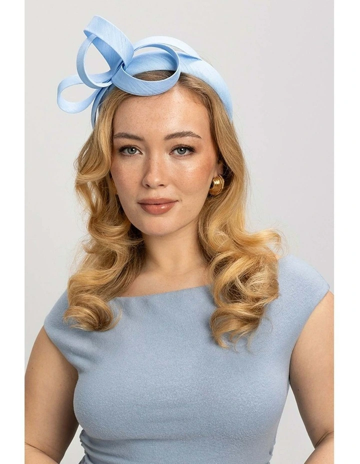 Mel Fascinator in Light Blue image 1