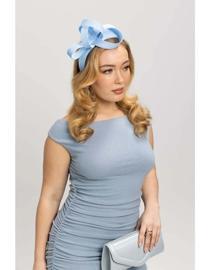 Mel Fascinator in Light Blue image 3