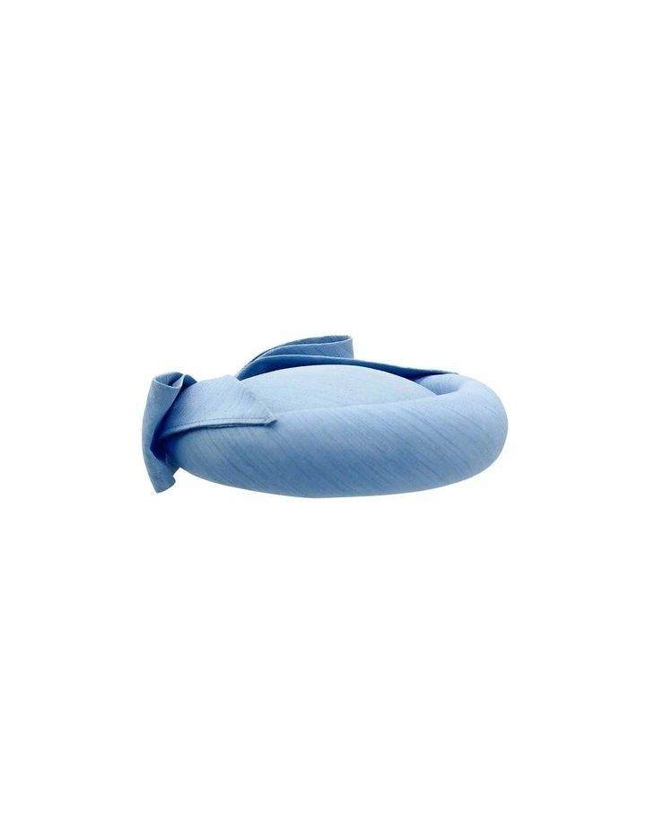 Samara Pillbox Hat in Blue image 3