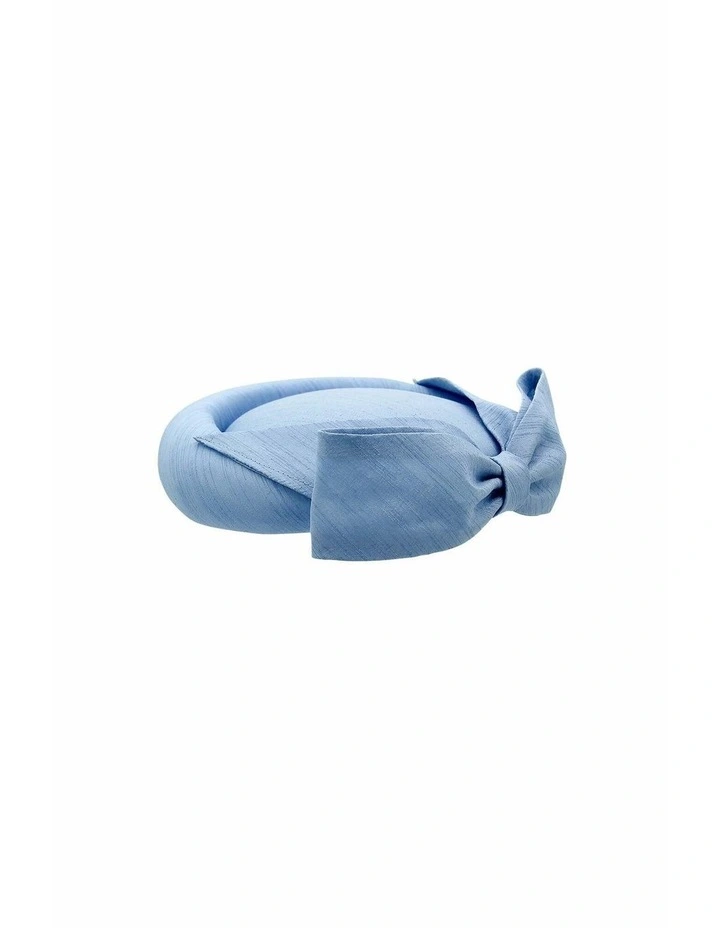 Samara Pillbox Hat in Blue image 6