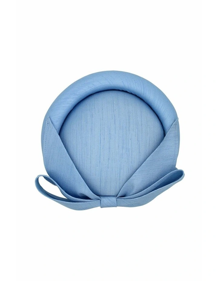 Samara Pillbox Hat in Blue image 7
