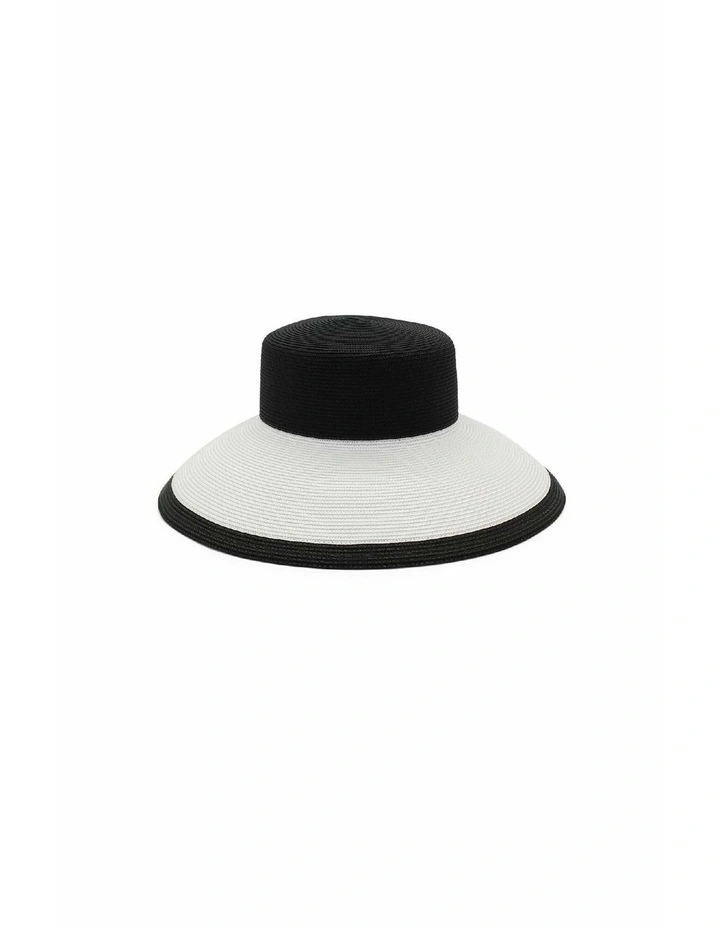 Kartia Racewear Droop Hat in White & Black image 2