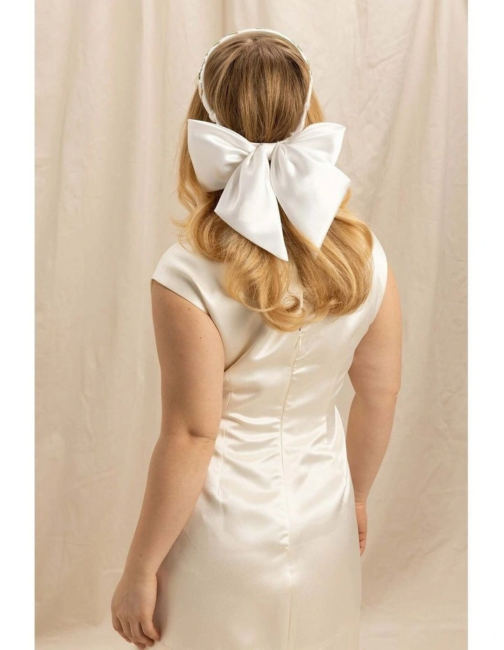 Leia Headband in White image 5