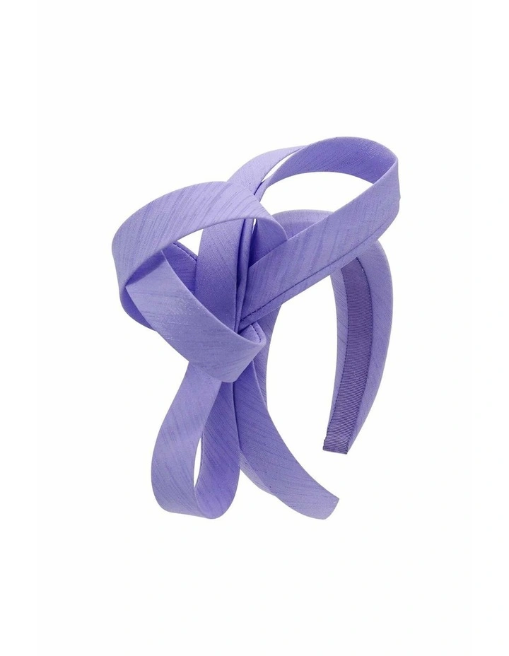 Mel Fascinator in Lilac Purple image 2