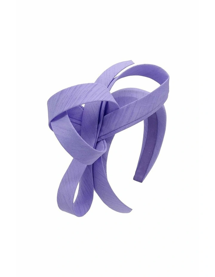 Mel Fascinator in Lilac Purple image 5