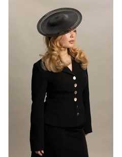 Ari Fascinator in Black