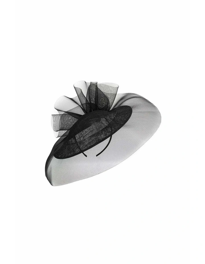 Julia Fascinator in Black image 3