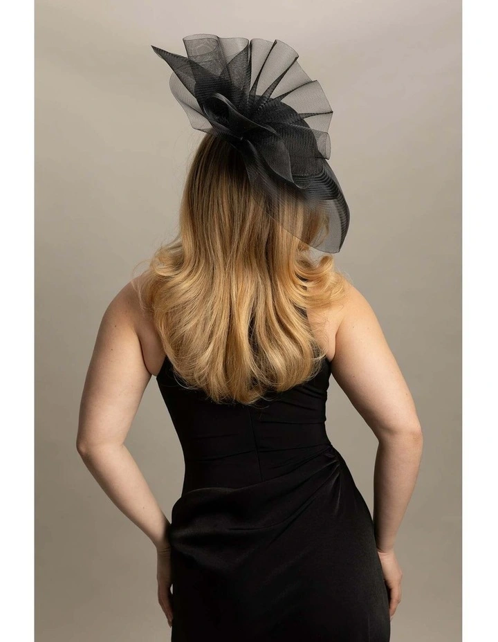 Julia Fascinator in Black image 6