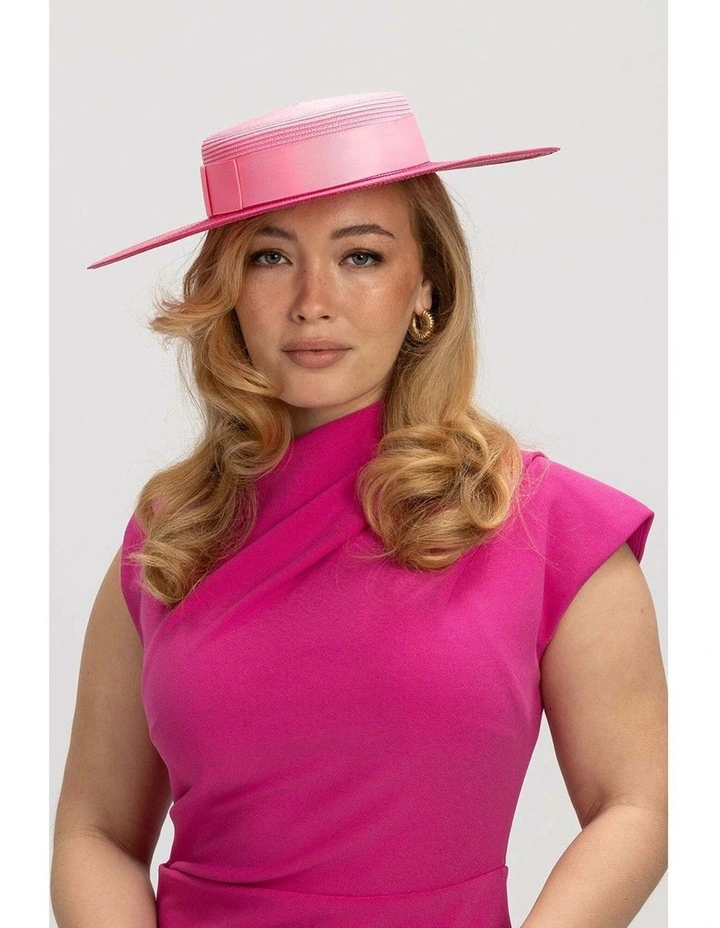 Domino Racewear Boater in Pink image 3