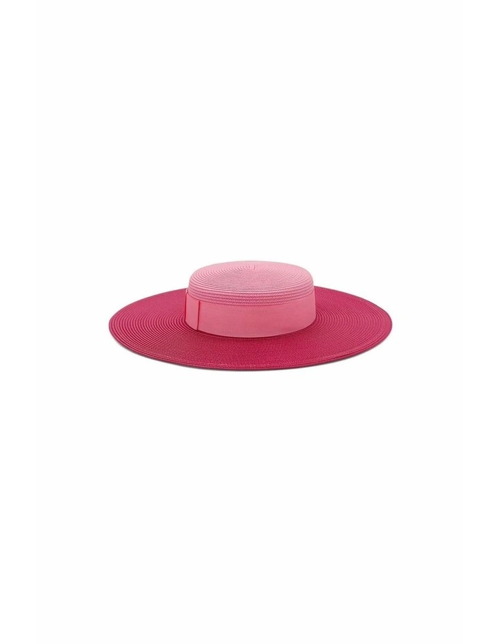 Domino Racewear Boater in Pink image 5