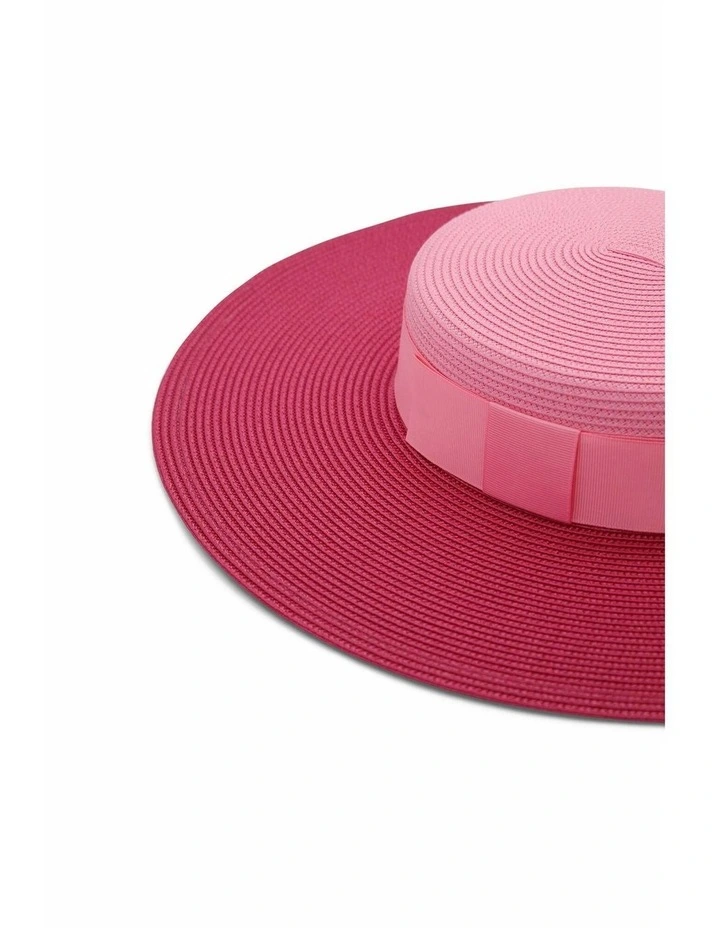 Domino Racewear Boater in Pink image 6