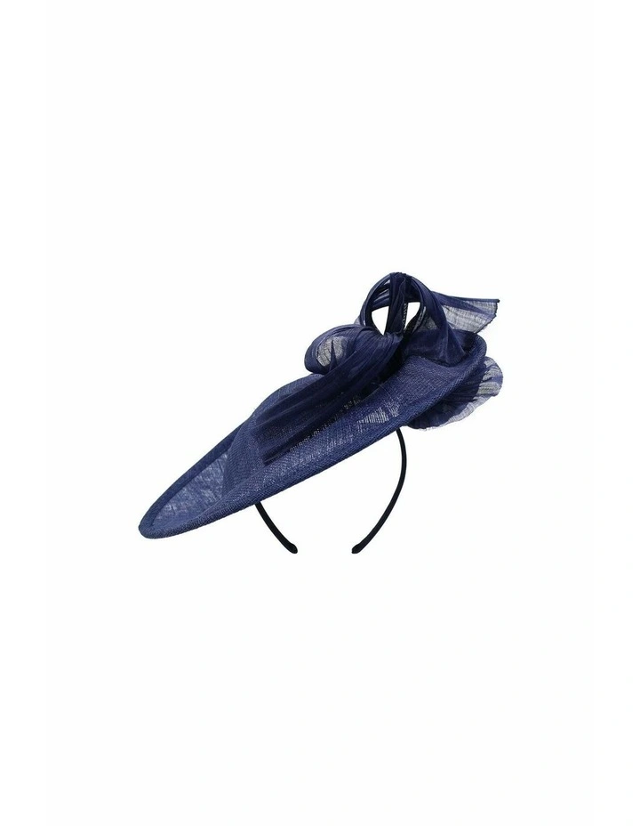 Yumi Fascinator in Navy Blue image 2