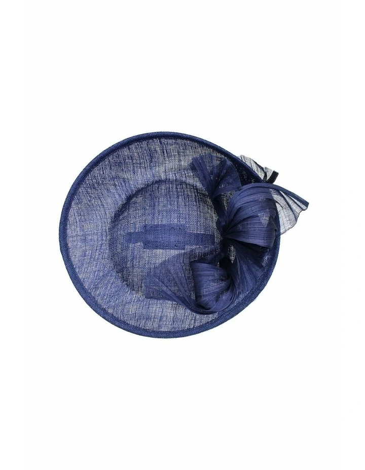Yumi Fascinator in Navy Blue image 5
