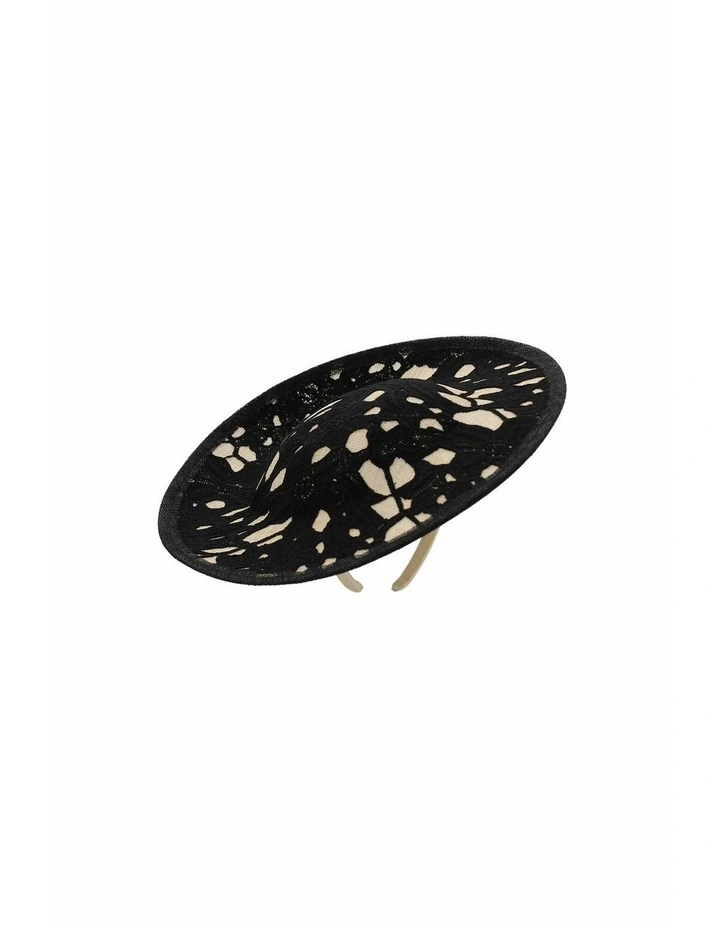 Tiana Fascinator in Black image 2